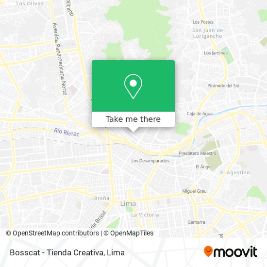 Bosscat - Tienda Creativa map