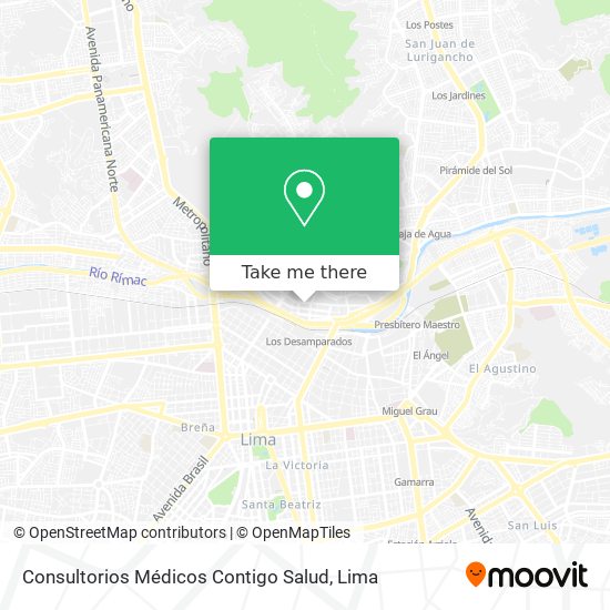 Consultorios Médicos Contigo Salud map