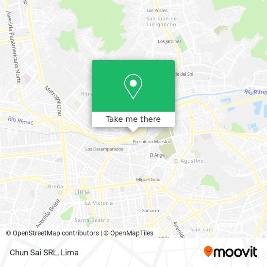 Chun Sai SRL map