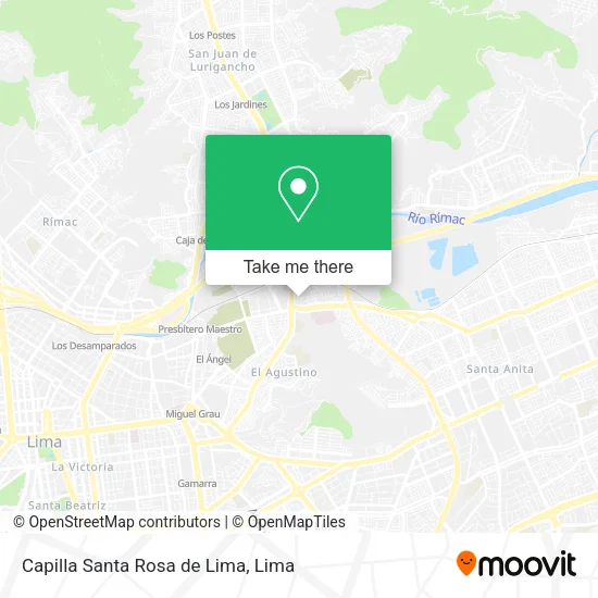 Mapa de Capilla Santa Rosa de Lima