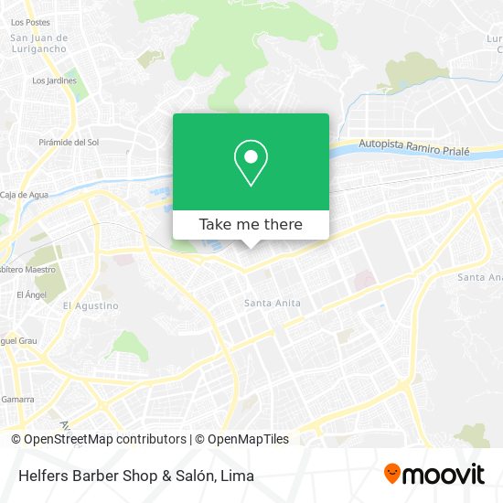 Helfers Barber Shop & Salón map