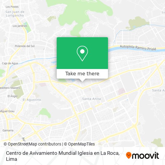 Centro de Avivamiento Mundial Iglesia en La Roca map