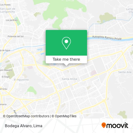 Bodega Alvaro map