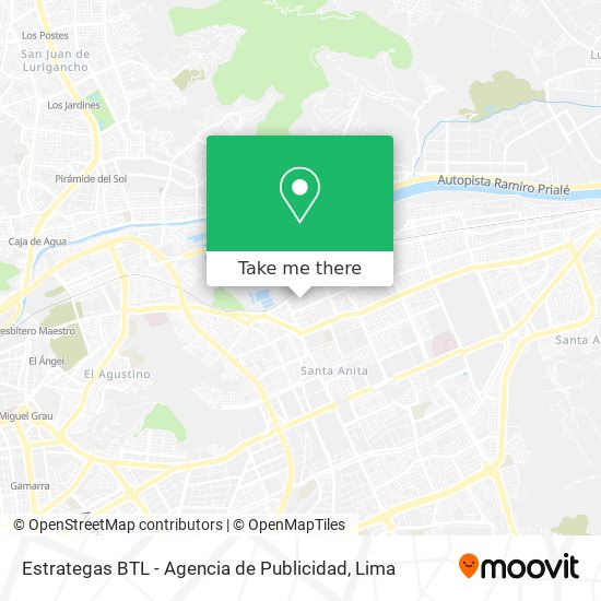 Mapa de Estrategas BTL - Agencia de Publicidad