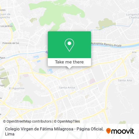 Colegio Virgen de Fátima Milagrosa - Página Oficial map