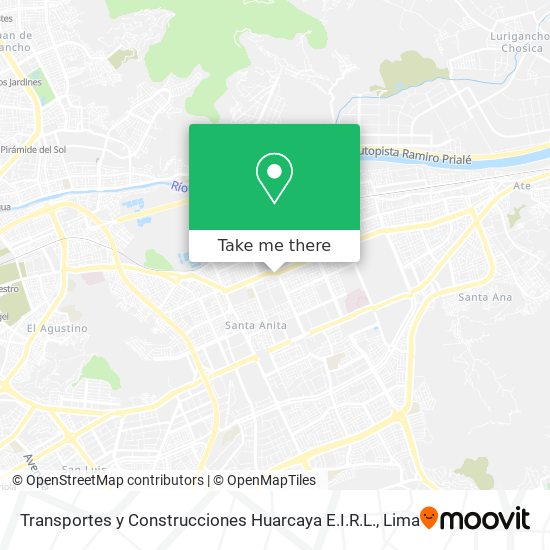 Transportes y Construcciones Huarcaya E.I.R.L. map