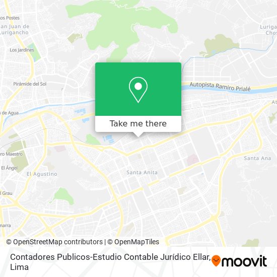 Contadores Publicos-Estudio Contable Jurídico Ellar map