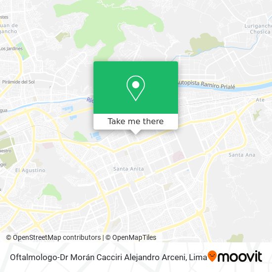 Oftalmologo-Dr Morán Cacciri Alejandro Arceni map