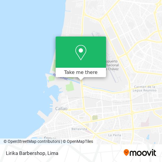 Lirika Barbershop map