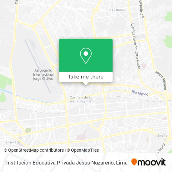 Institucion Educativa Privada Jesus Nazareno map