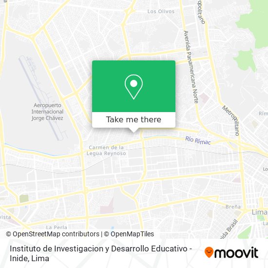 Instituto de Investigacion y Desarrollo Educativo - Inide map