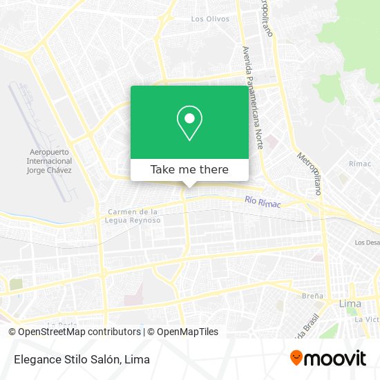 Mapa de Elegance Stilo Salón