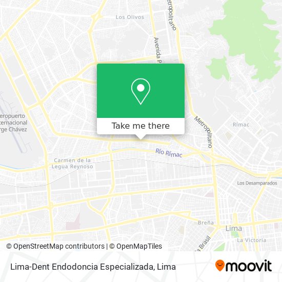 Lima-Dent Endodoncia Especializada map