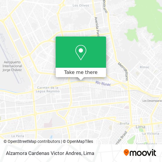 Mapa de Alzamora Cardenas Victor Andres