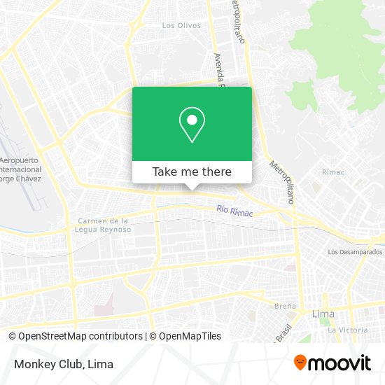 Monkey Club map