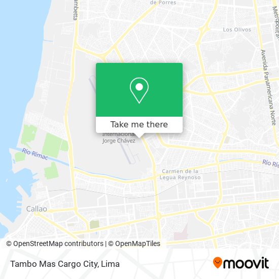 Mapa de Tambo Mas Cargo City