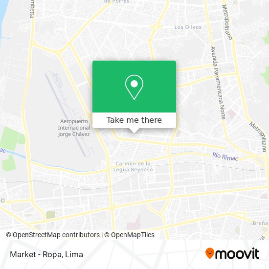 Mapa de Market - Ropa