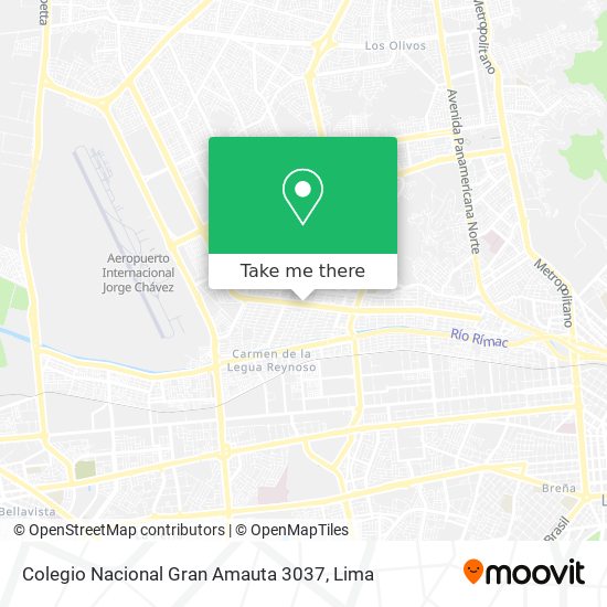 Colegio Nacional Gran Amauta 3037 map