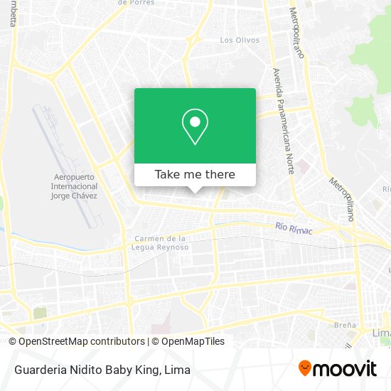 Guarderia Nidito Baby King map