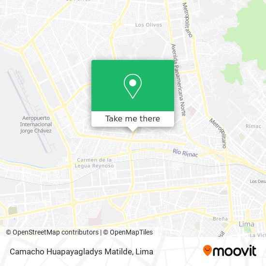 Camacho Huapayagladys Matilde map