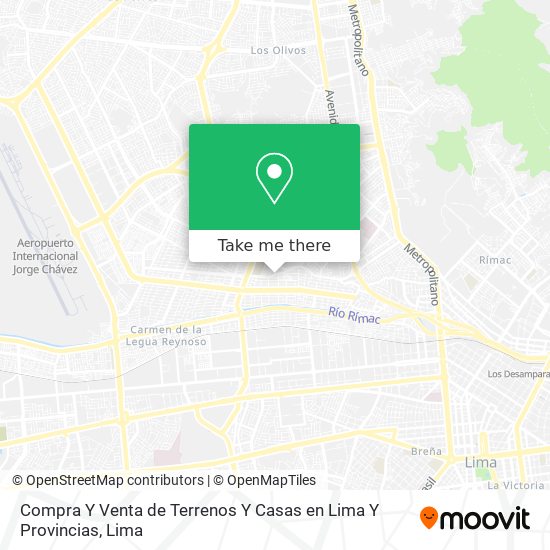 Mapa de Compra Y Venta de Terrenos Y Casas en Lima Y Provincias