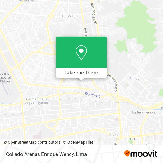 Collado Arenas Enrique Wency map