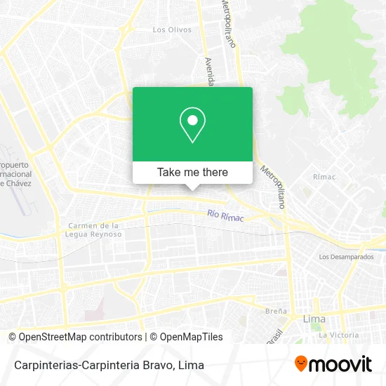 Carpinterias-Carpinteria Bravo map