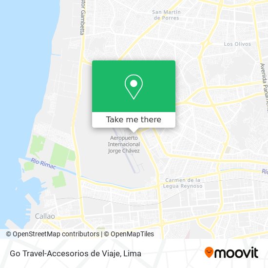 Mapa de Go Travel-Accesorios de Viaje