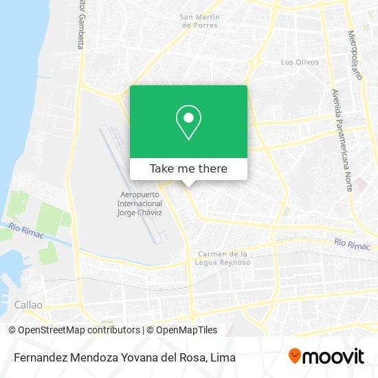Mapa de Fernandez Mendoza Yovana del Rosa
