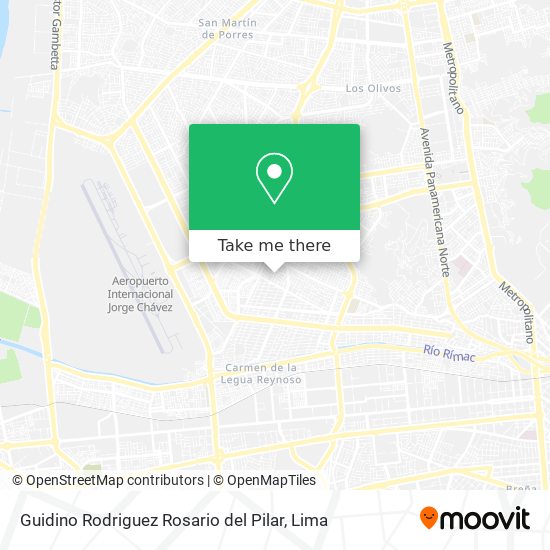 Mapa de Guidino Rodriguez Rosario del Pilar