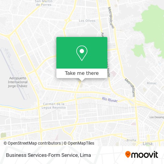 Mapa de Business Services-Form Service