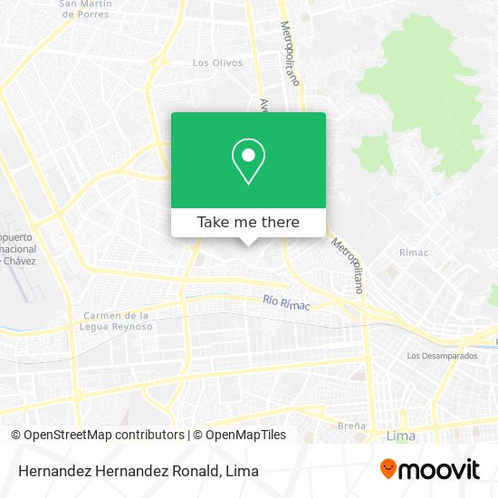Hernandez Hernandez Ronald map