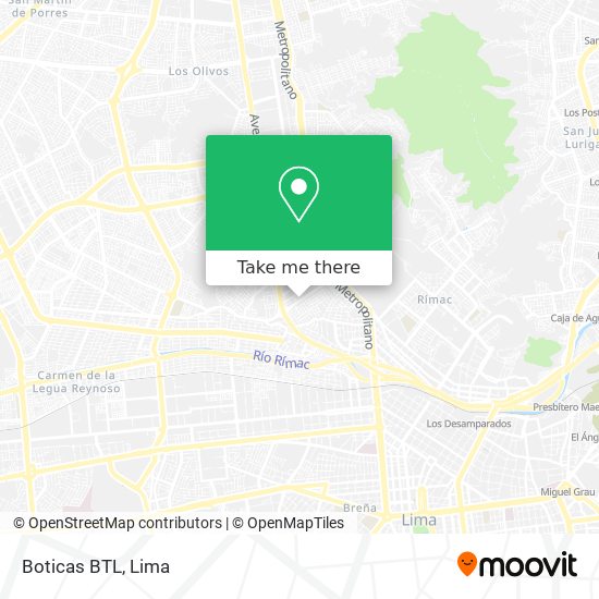 Boticas BTL map