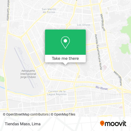 Mapa de Tiendas Mass