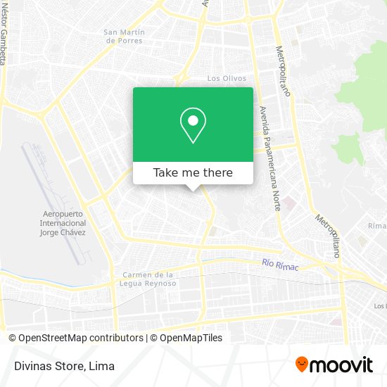 Divinas Store map