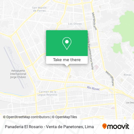 Panaderia El Rosario - Venta de Panetones map