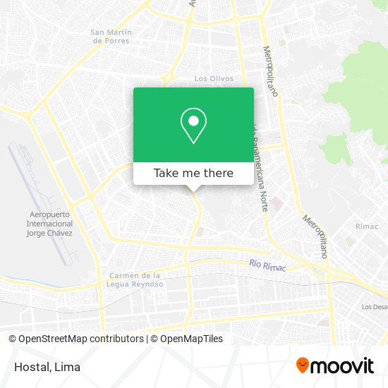 Hostal map