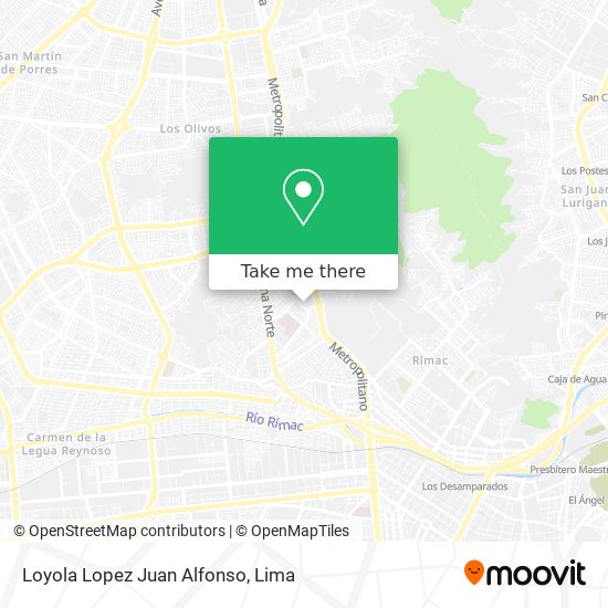 Loyola Lopez Juan Alfonso map