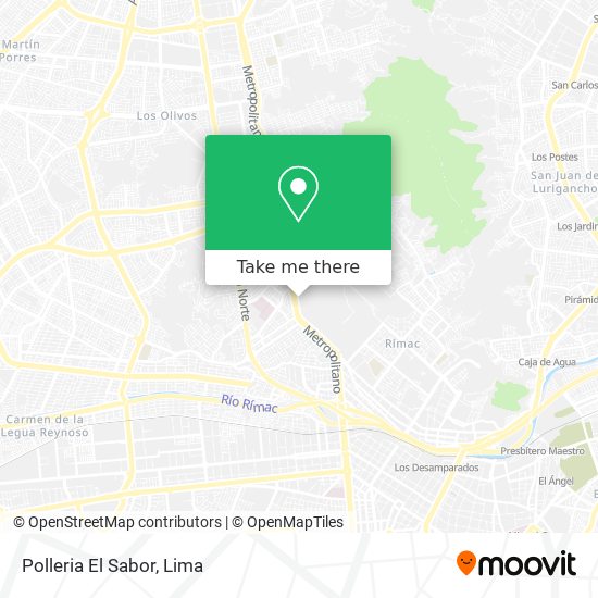 Polleria El Sabor map