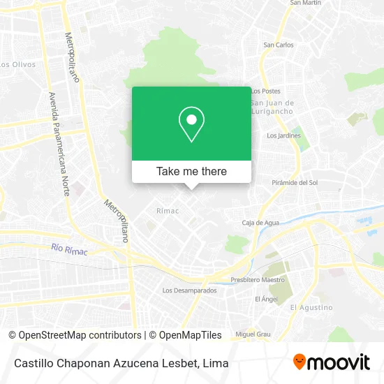 Castillo Chaponan Azucena Lesbet map