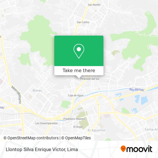 Llontop Silva Enrique Victor map