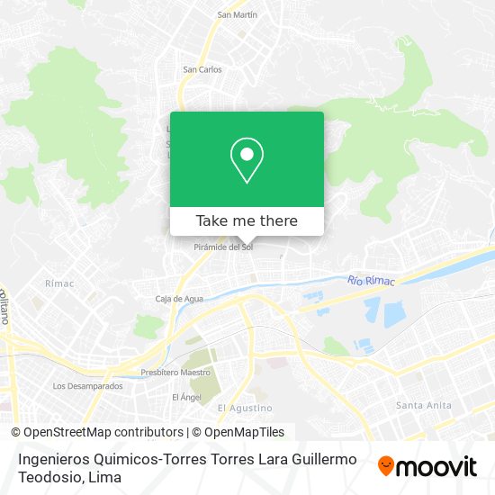 Ingenieros Quimicos-Torres Torres Lara Guillermo Teodosio map