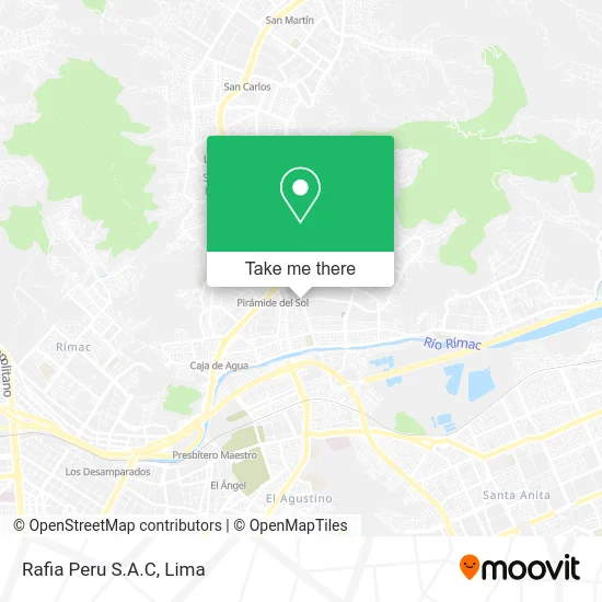 Rafia Peru S.A.C map