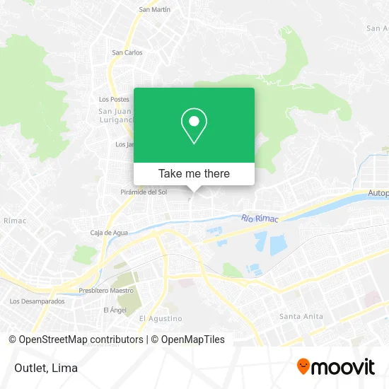 Outlet map