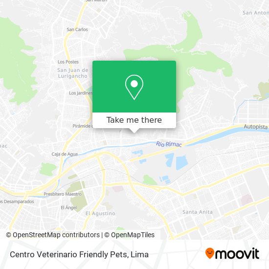 Centro Veterinario Friendly Pets map