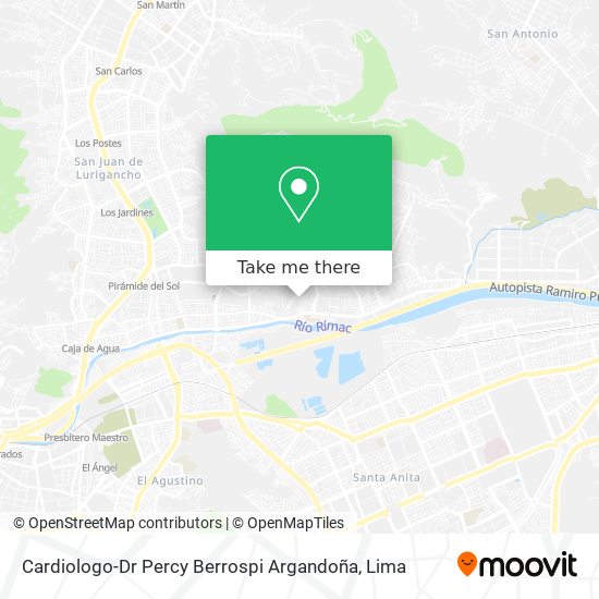 Cardiologo-Dr Percy Berrospi Argandoña map