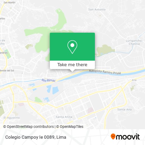 Colegio Campoy Ie 0089 map