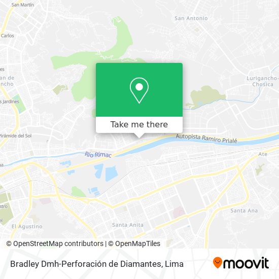 Bradley Dmh-Perforación de Diamantes map