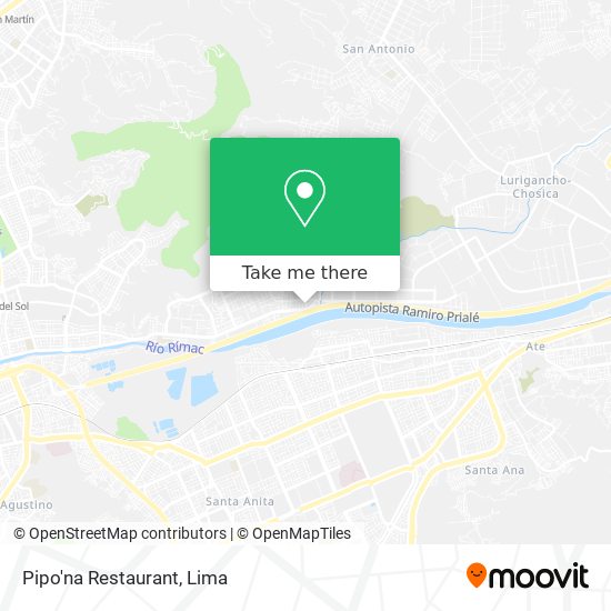 Pipo'na Restaurant map