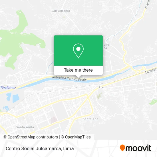 Centro Social Julcamarca map